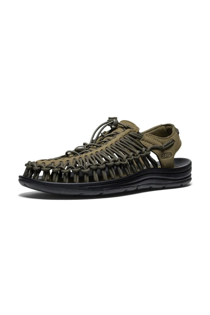 Keen M Uneek Dark Olive Black Sandal