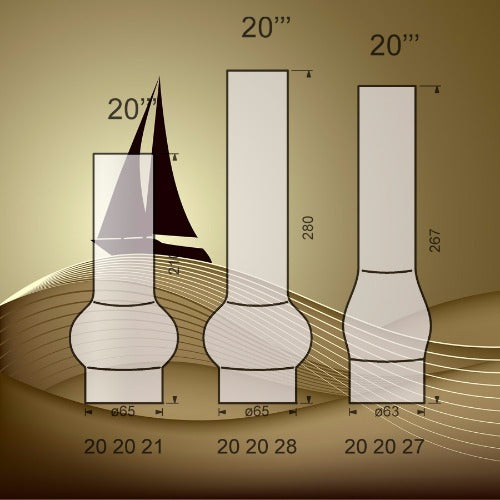 Brænderglas 20 til Trawler