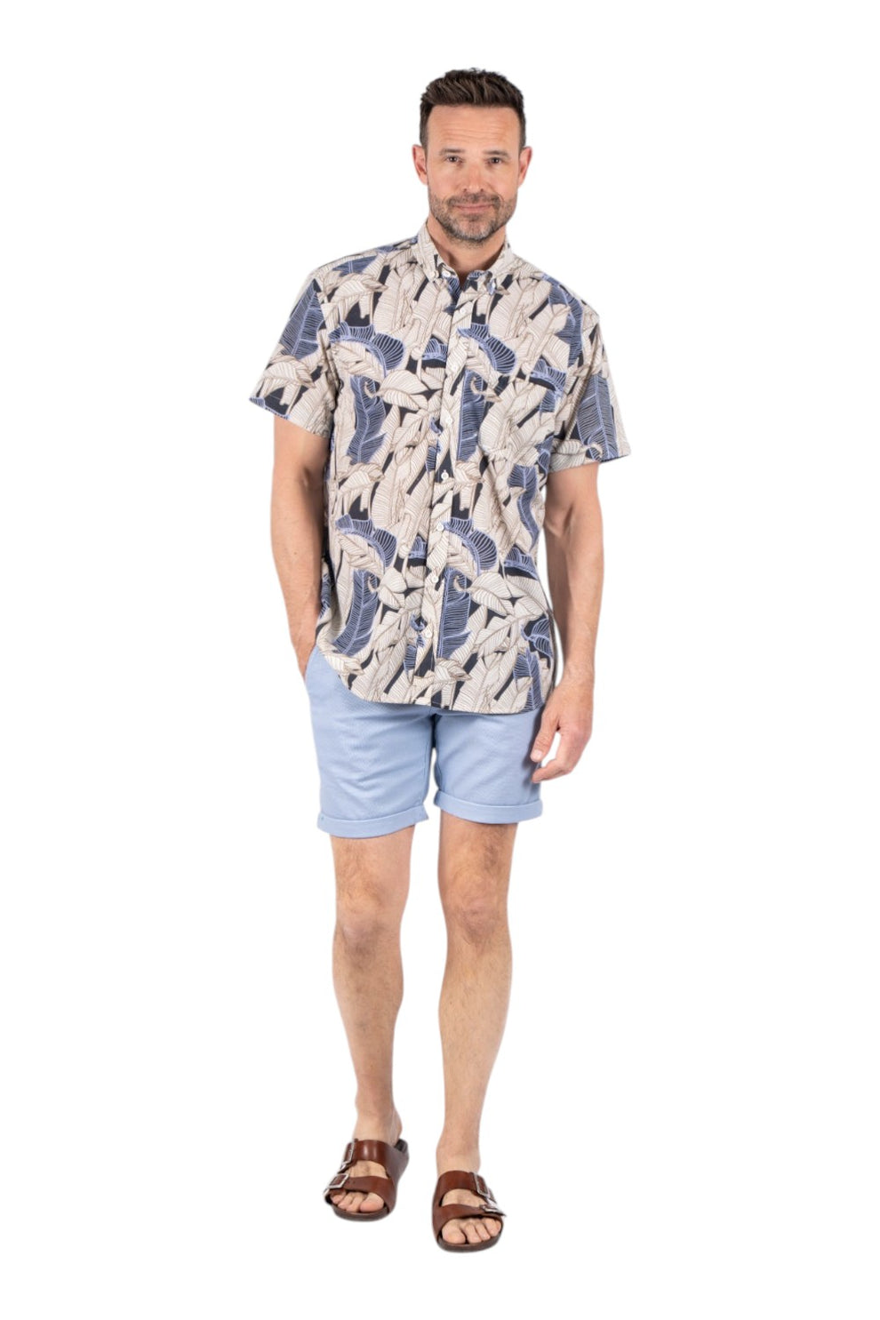 Pre End  Robin Shirt Ss Dark Sapphire