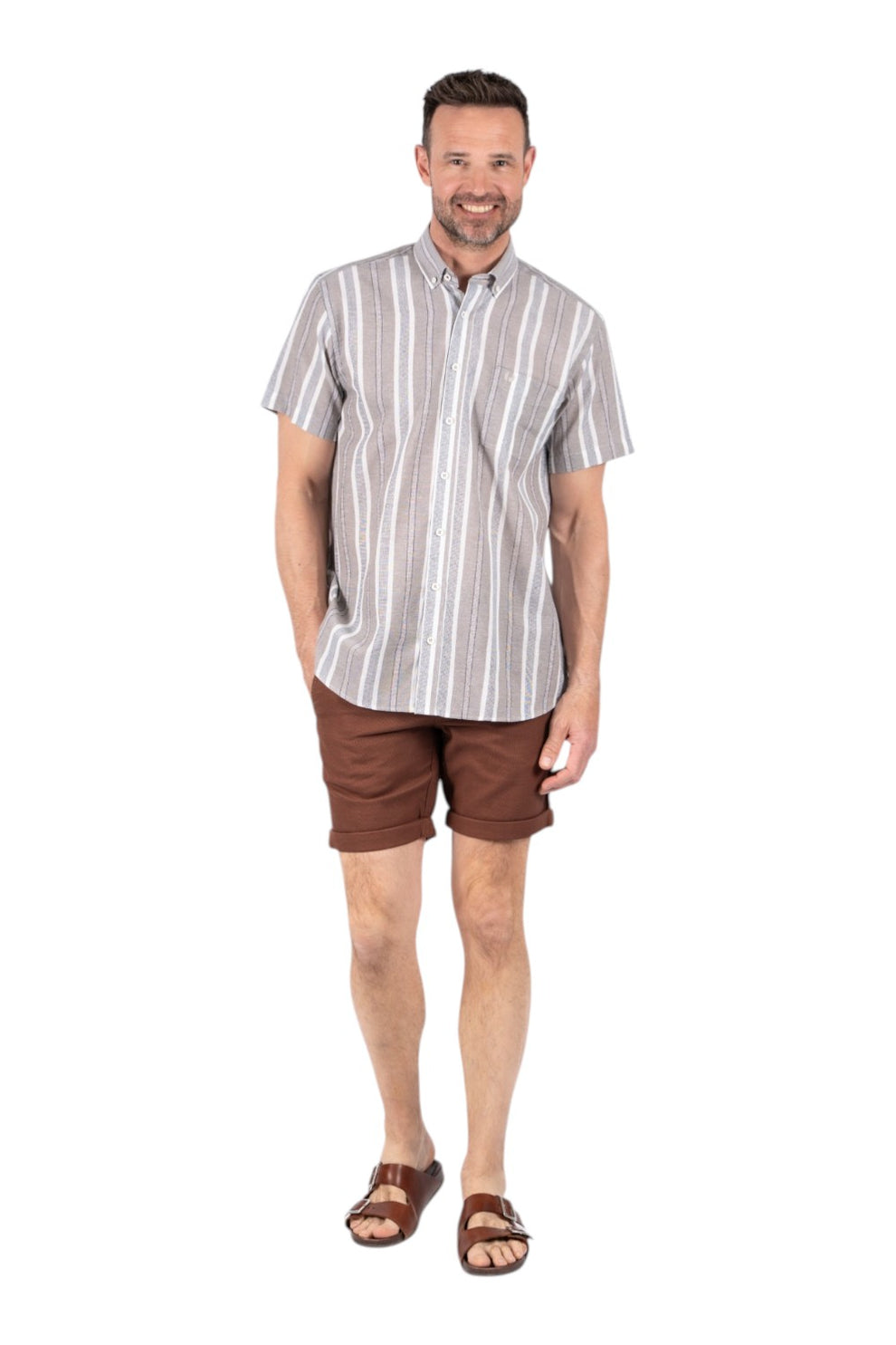 Pre End Malroy Jacket Ryder Shirt Ss Dove