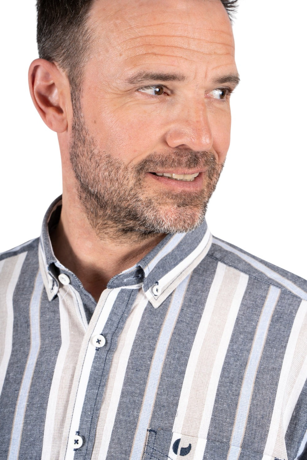 Pre End Malroy Jacket Ryder Shirt Ss Dark Sapphire