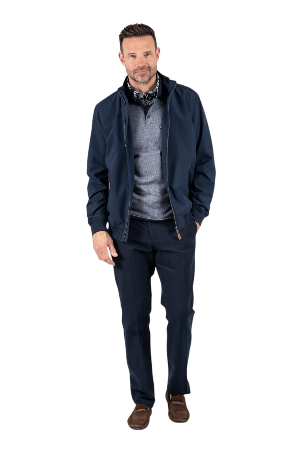 Pre End Malroy Jacket Malroy Jacket Dark Sapphire