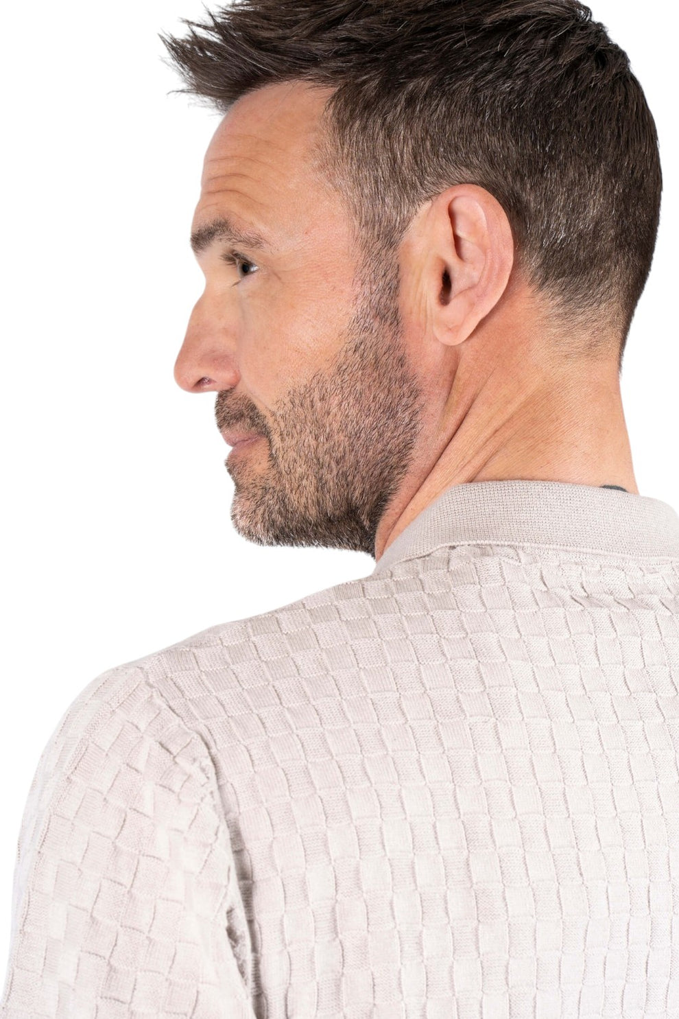 Pre End Joel Shirt Ss Charly Knit Polo Ss Dove