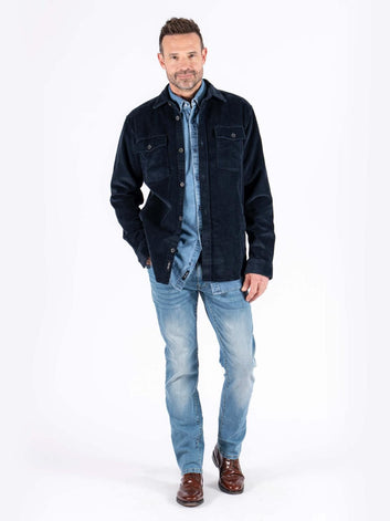 Pre End Peparker Overshirt Dark Sapphire