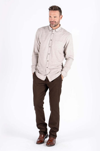 Pre End Pebarny Shirt Ls Dove Melange