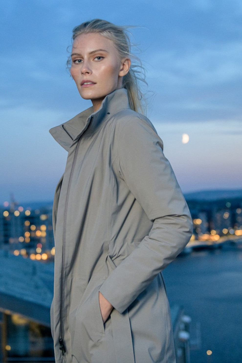 UBR W Elektra Coat Driftwood