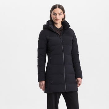 UBR W Enigma Down Parka Black