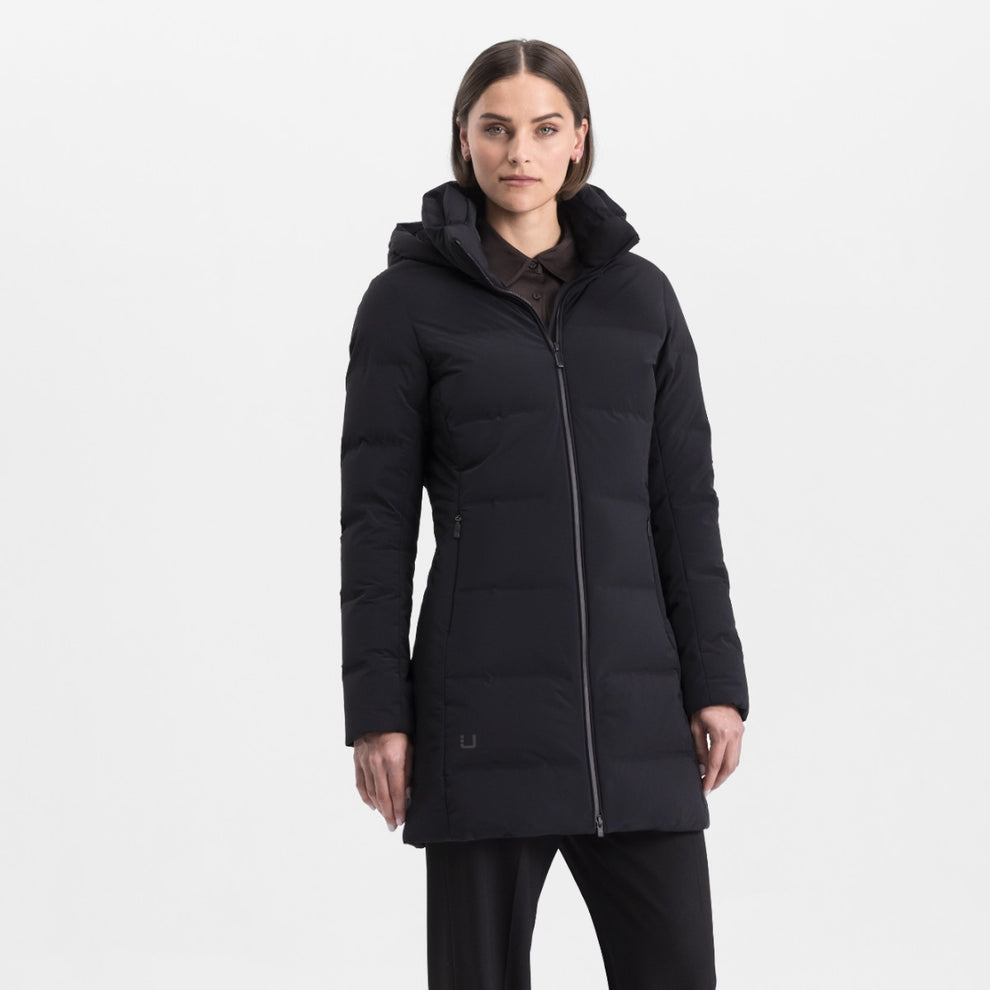 UBR W Enigma Down Parka Black