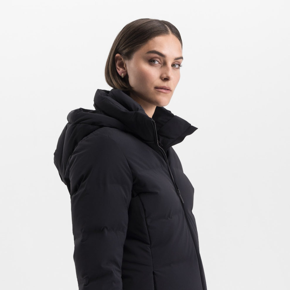 UBR W Enigma Down Parka Black