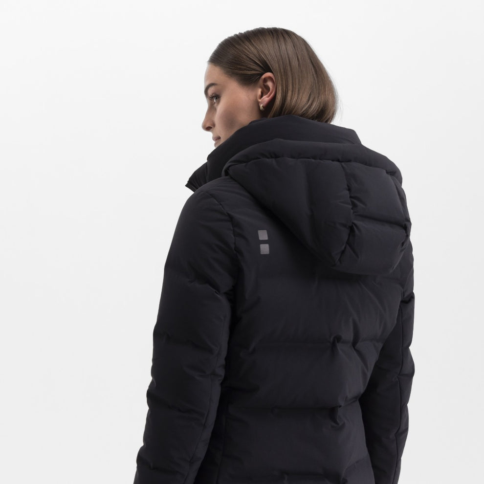 UBR W Enigma Down Parka Black