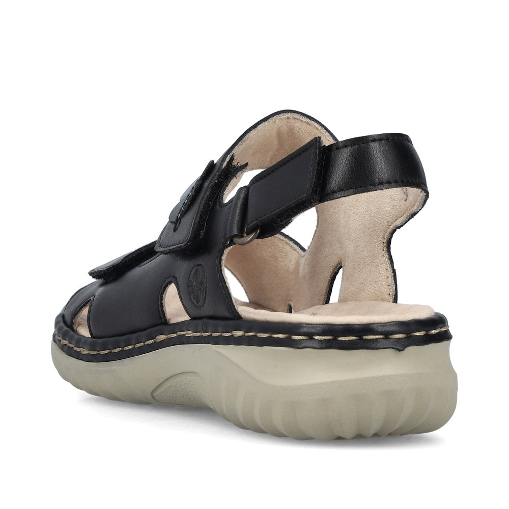 Rieker W Sandaler Black - 60462-00