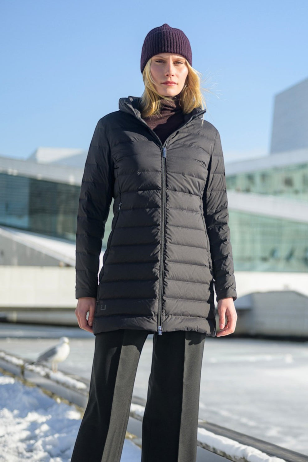UBR W ION Down Parka Black Storm