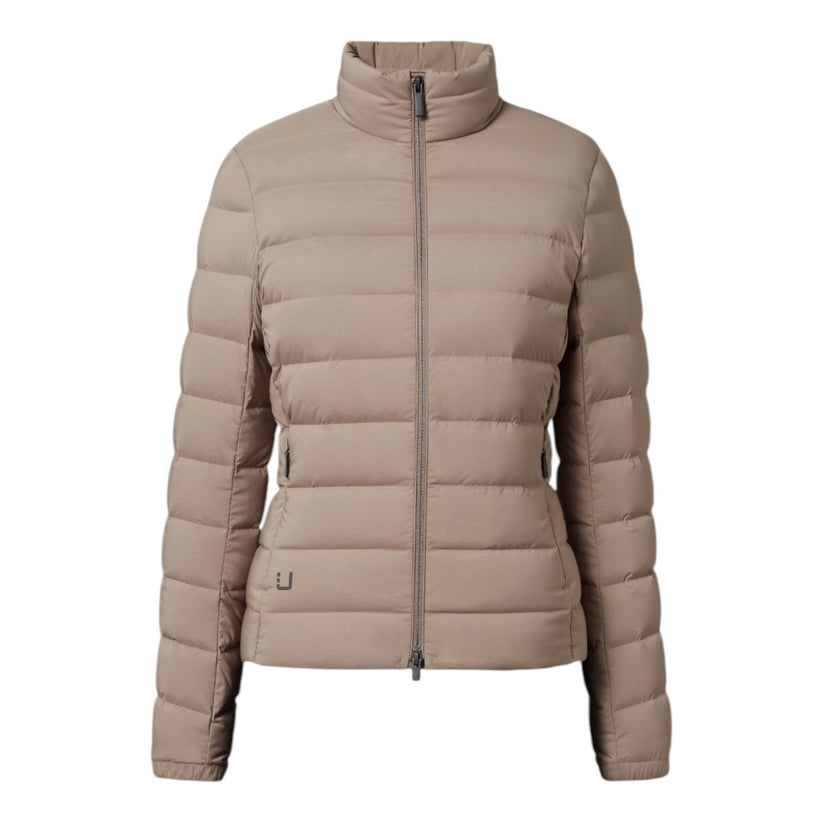 UBR W Stellar Down Jacket Dark Sand
