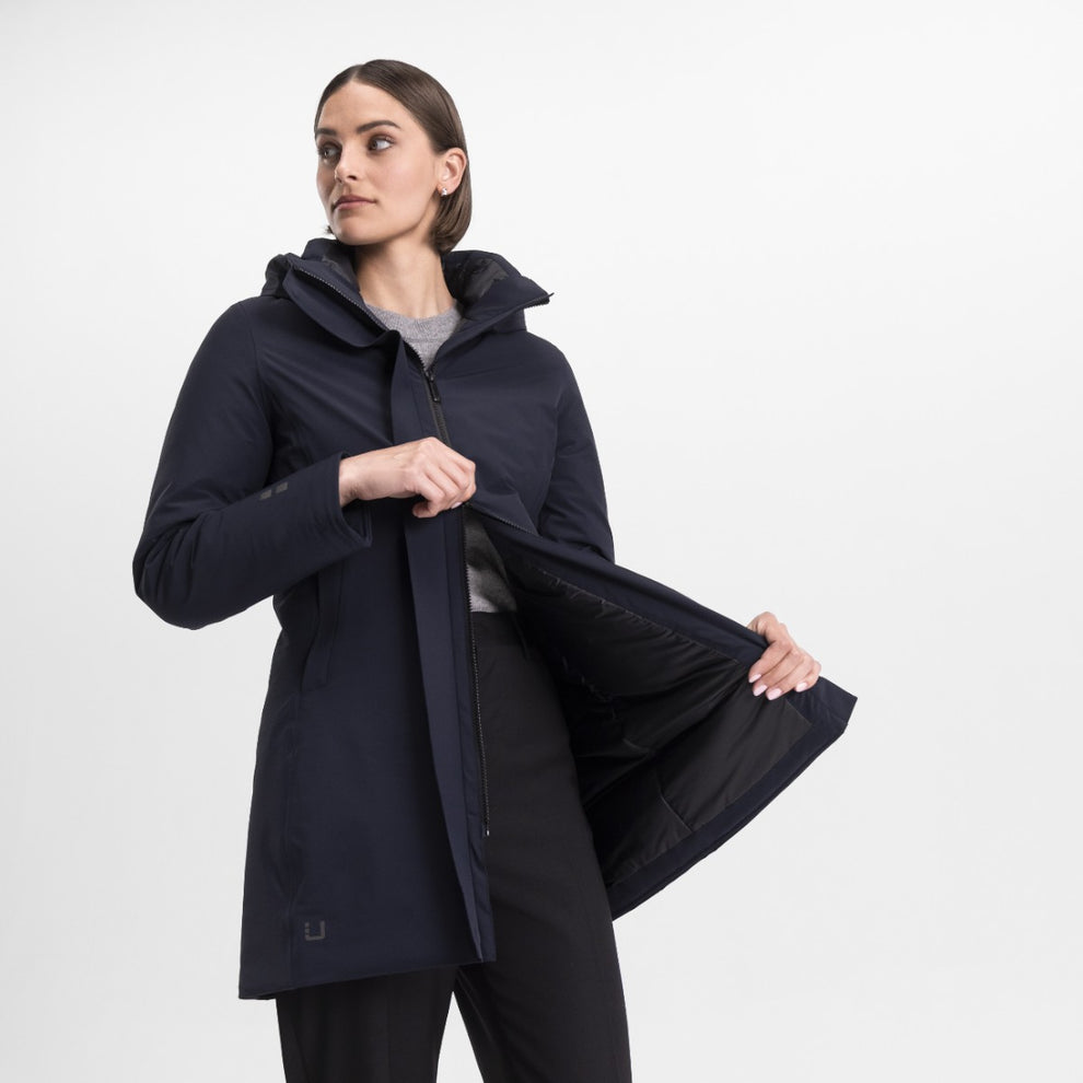 UBR W Spectra Parka Navy