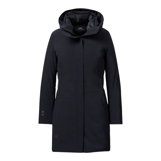 UBR W White Heat Down Parka Black