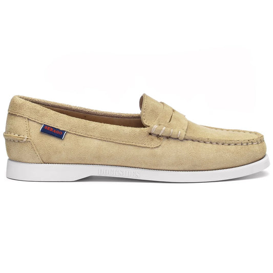 Sebago W Docksides Dan Boat Flesh Out sejlersko Beige