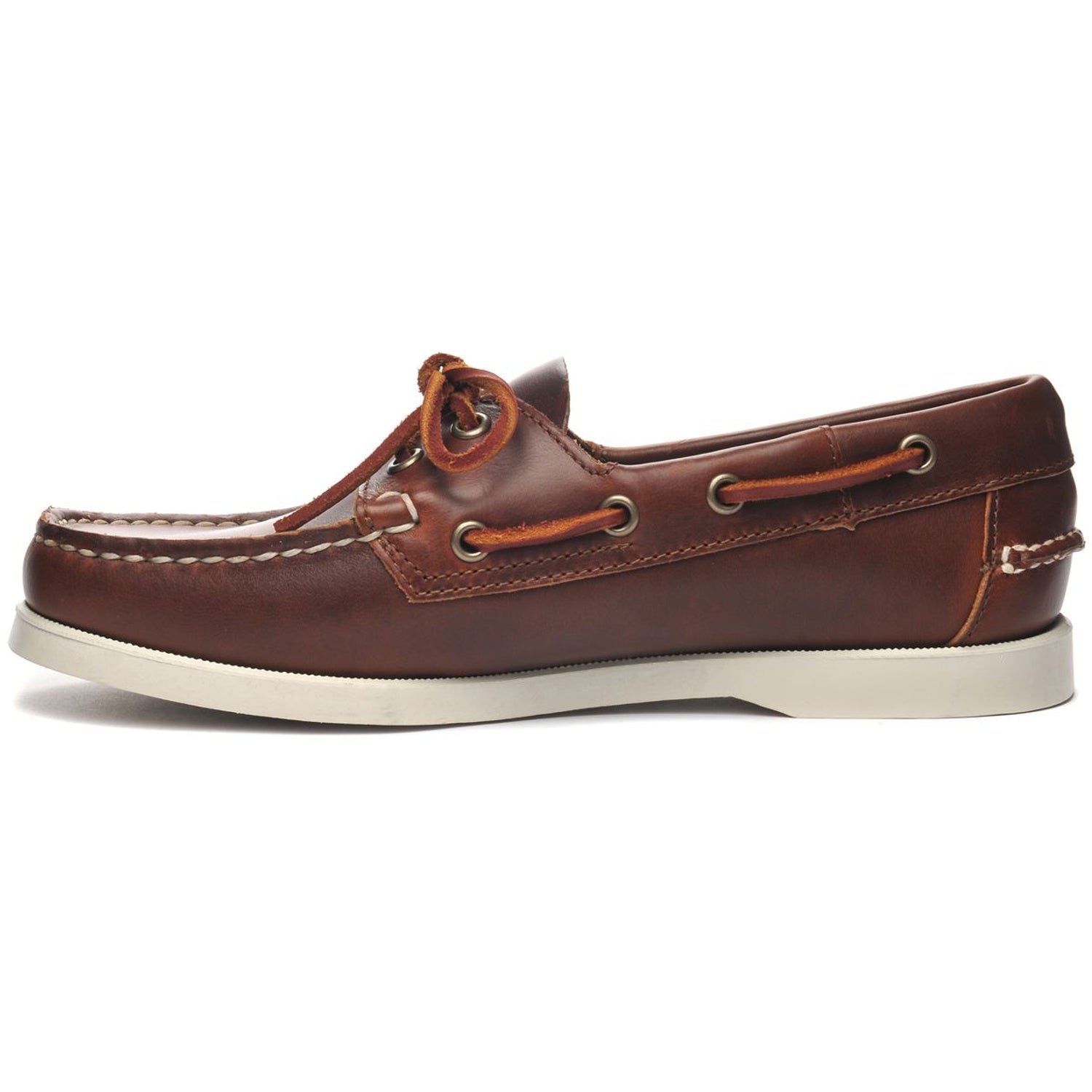 Sebago Docksides Portland Waxed Sejlersko Brun