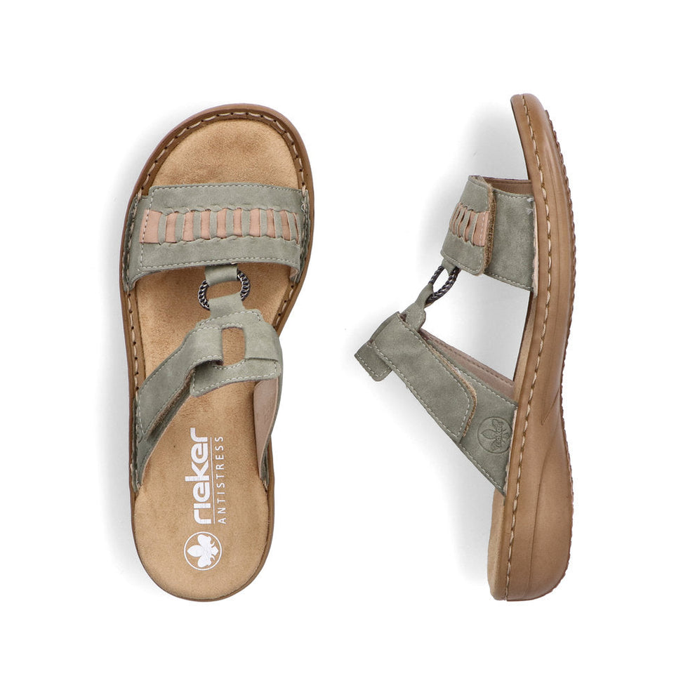 Rieker W Sandaler Green - 60881-52