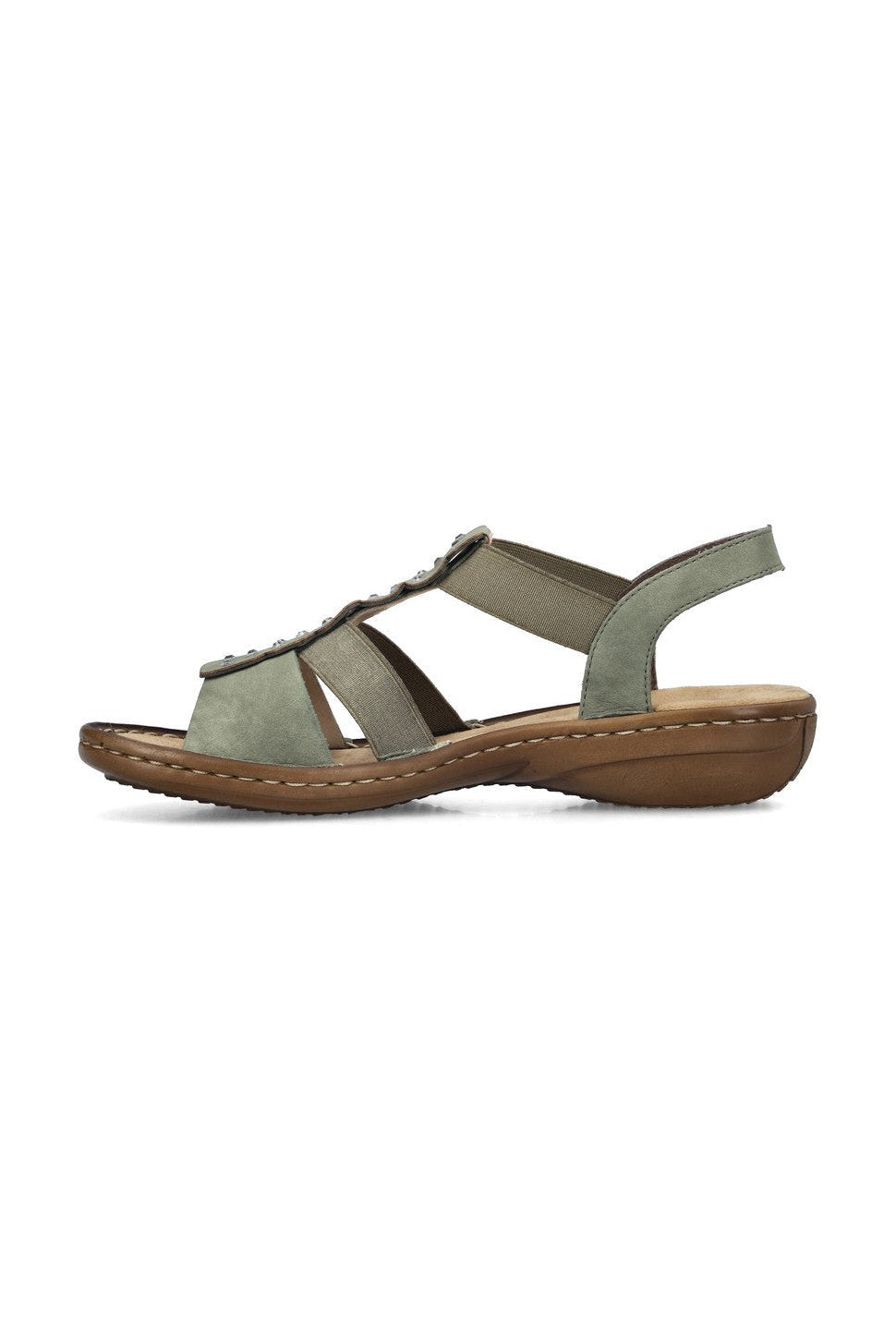 Rieker W Sandaler Green - 60883-52