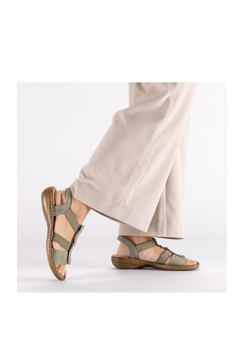 Rieker W Sandaler Green - 60883-52