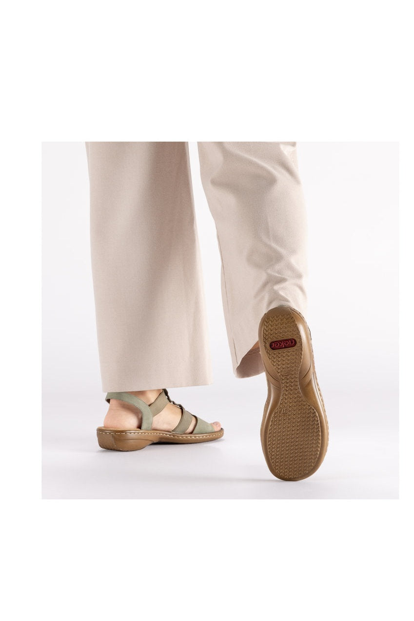 Rieker W Sandaler Green - 60883-52