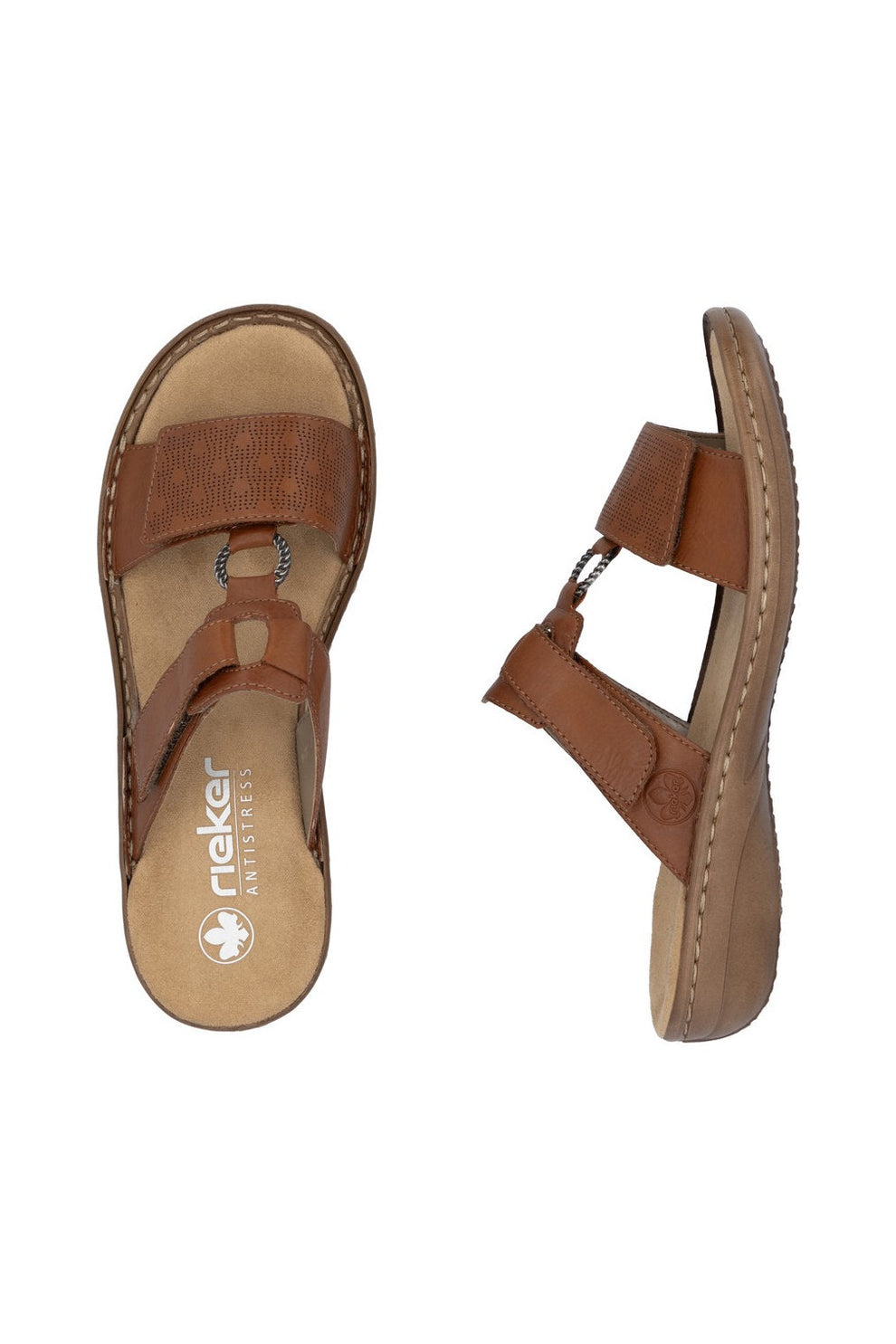 Rieker W Sandaler Brown - 60885-24