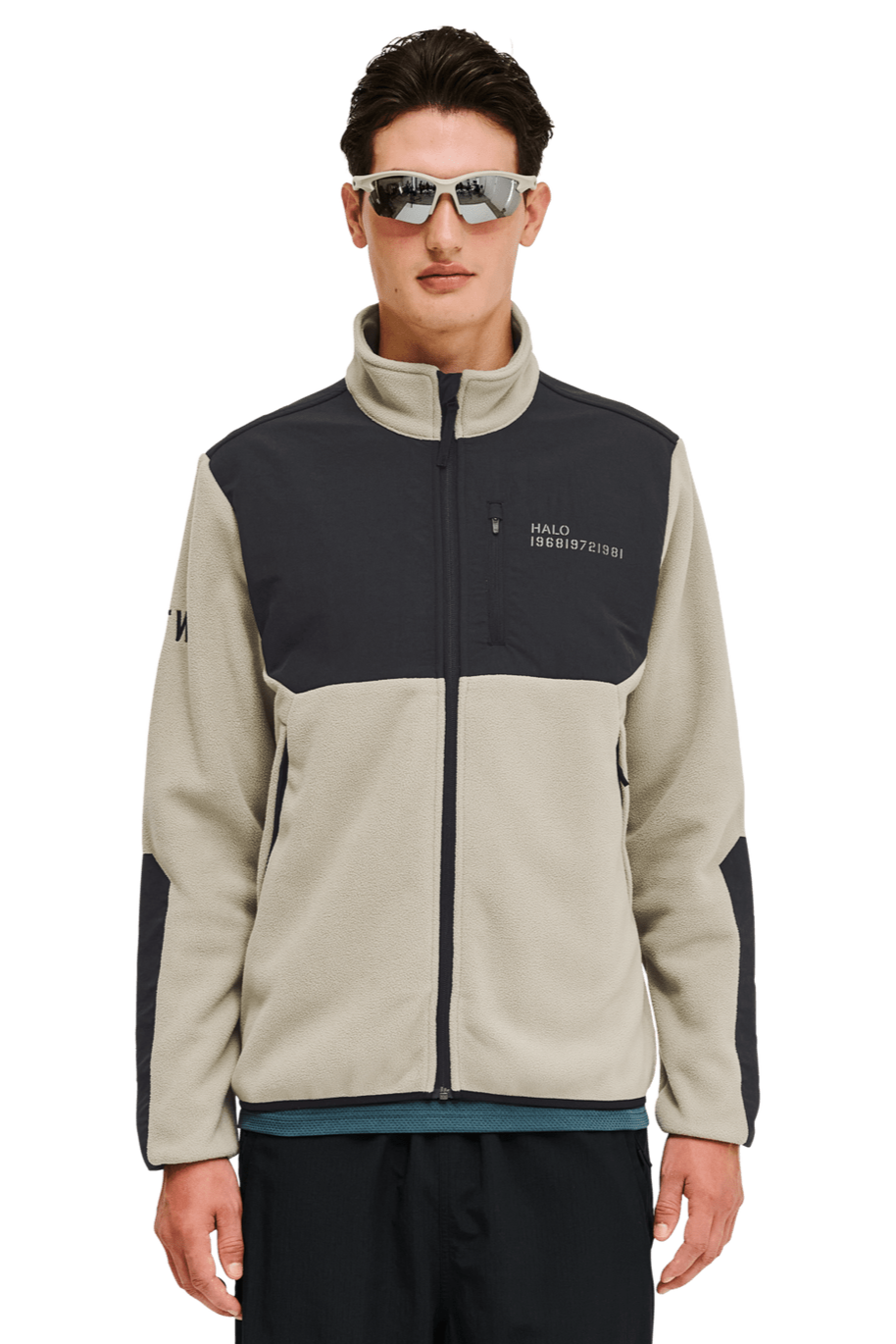 Halo Blocked Zip Fleece Seneca Rock