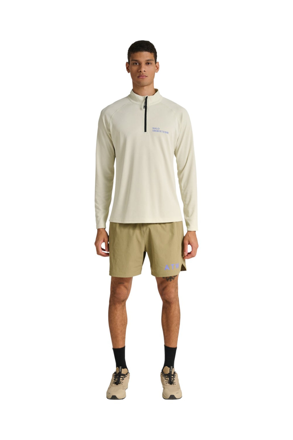 HALO Sorona Half Zip Turtledove
