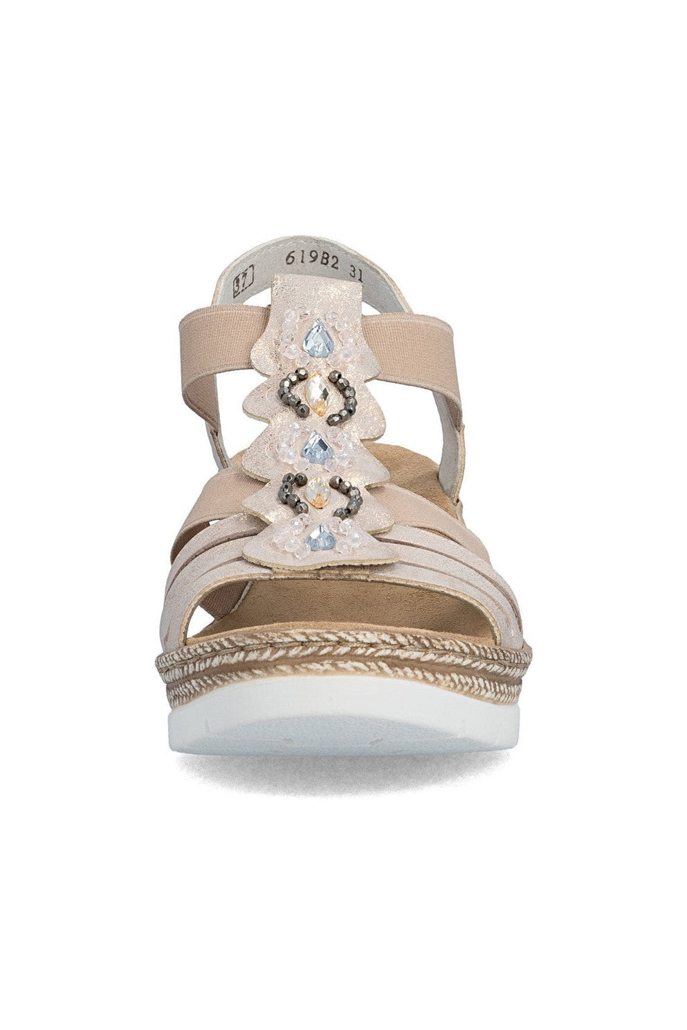 Rieker W Sandal Rose Gold