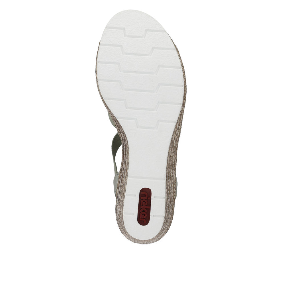 Rieker W Plateau Sandal m Similisten