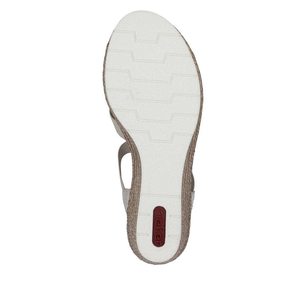 Rieker W Sandaler Beige - 619B2-60