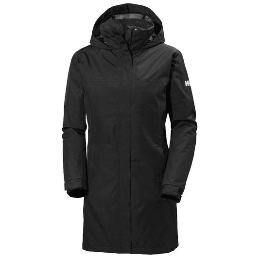 Helly Hansen W Aden Insulated Regnjakke Sort