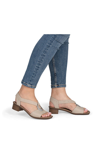 Rieker W Sandaler Beige - 62662-62