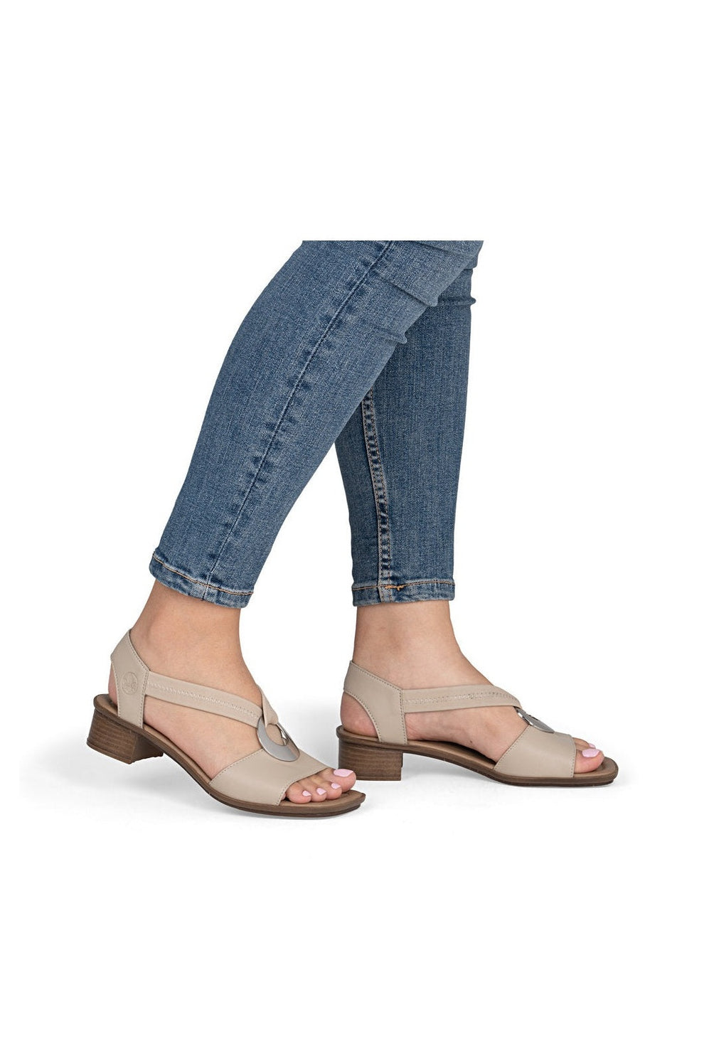 Rieker W Sandaler Beige - 62662-62
