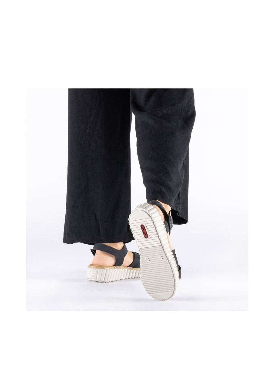 Rieker W Sandal Sort