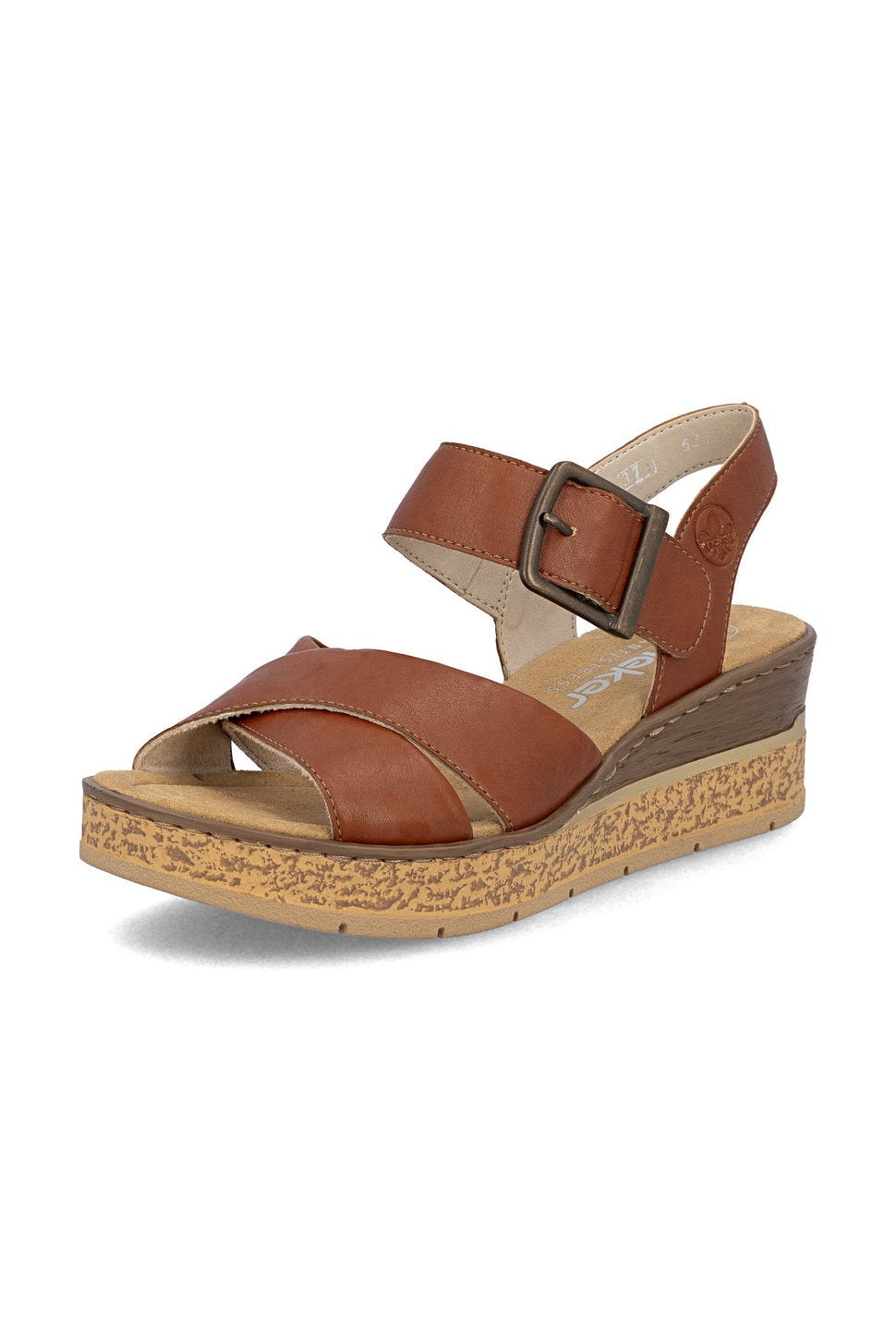 Rieker W Sandaler Brown - 63795-22