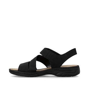 Rieker W Sandal Black