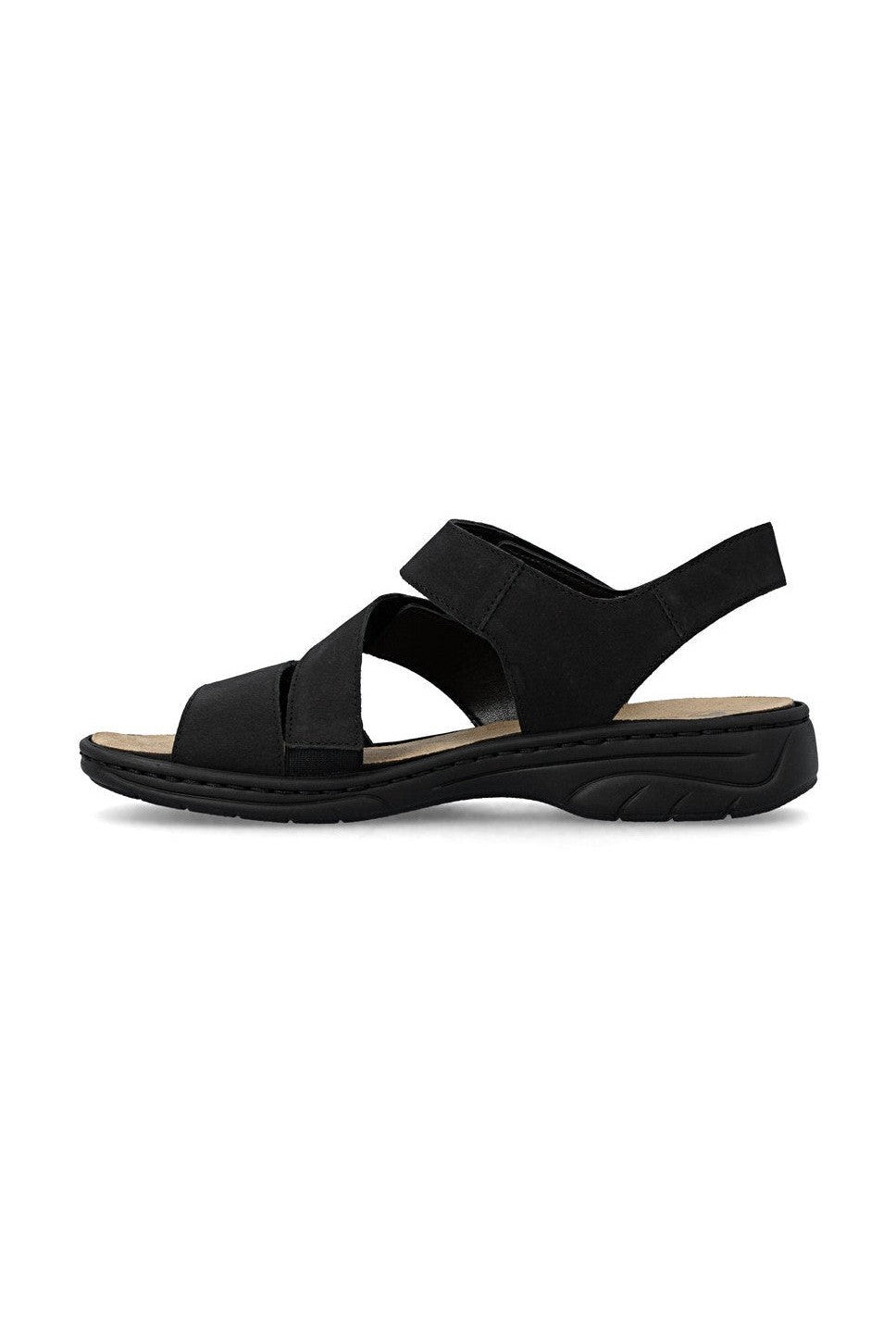 Rieker W Sandal Black