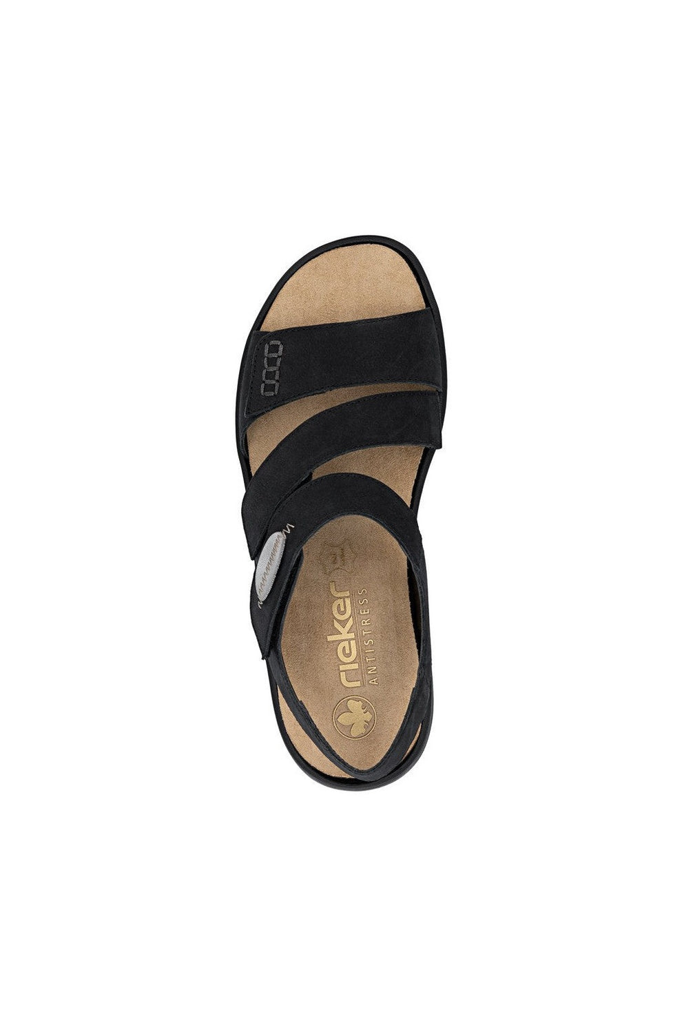 Rieker W Sandal Black