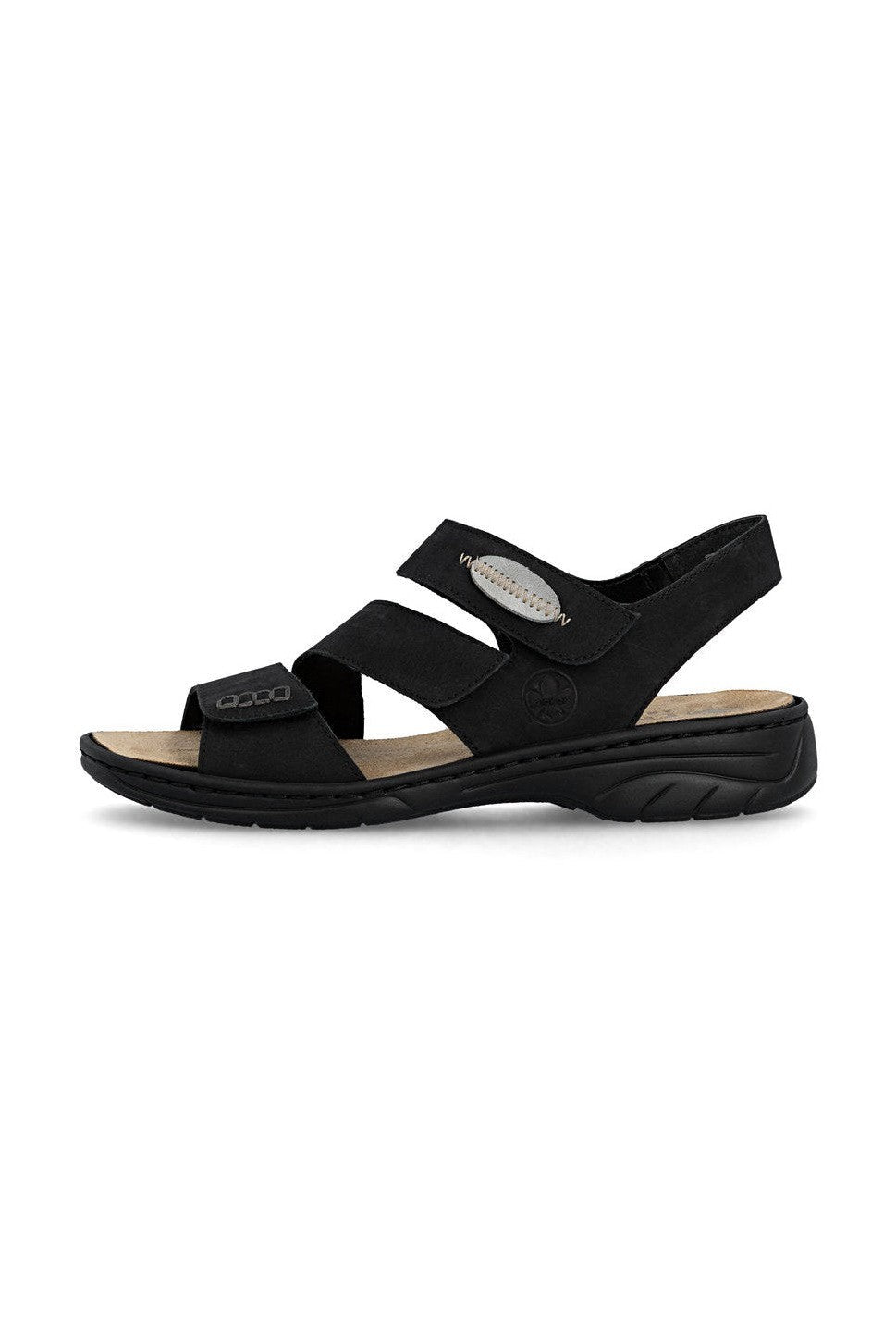 Rieker W Sandal Black