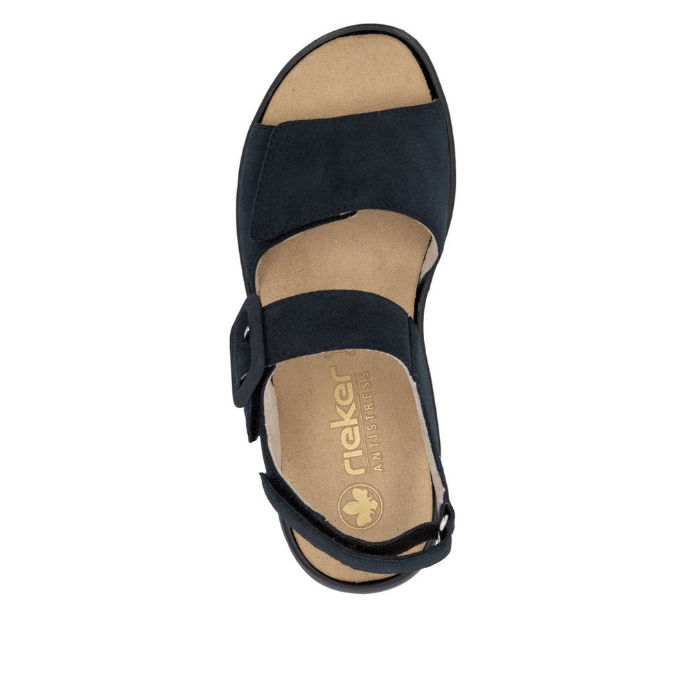 Rieker W Sandaler Blue - 64588-14