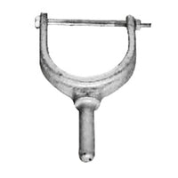 Åregaffel med bolt, galvaniseret