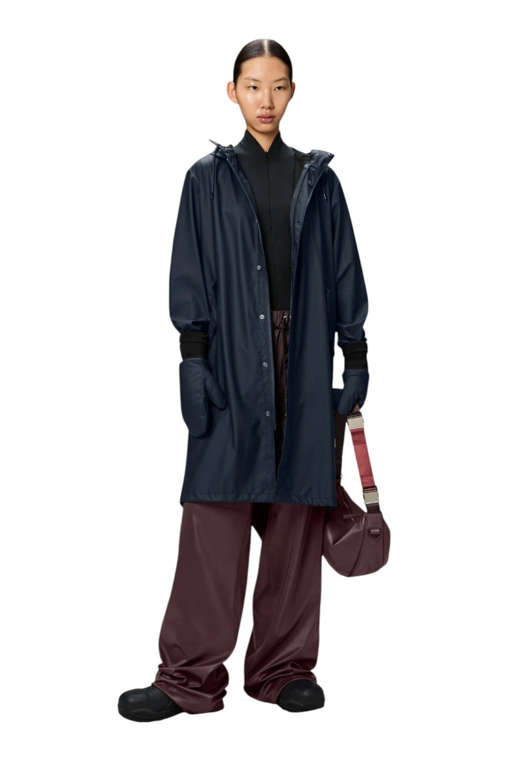 Rains Fishtail Parka W3 Navy