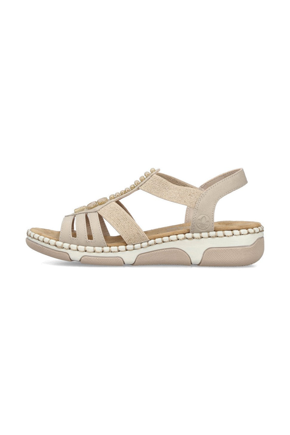 Rieker W Sandaler Beige - 66201-62