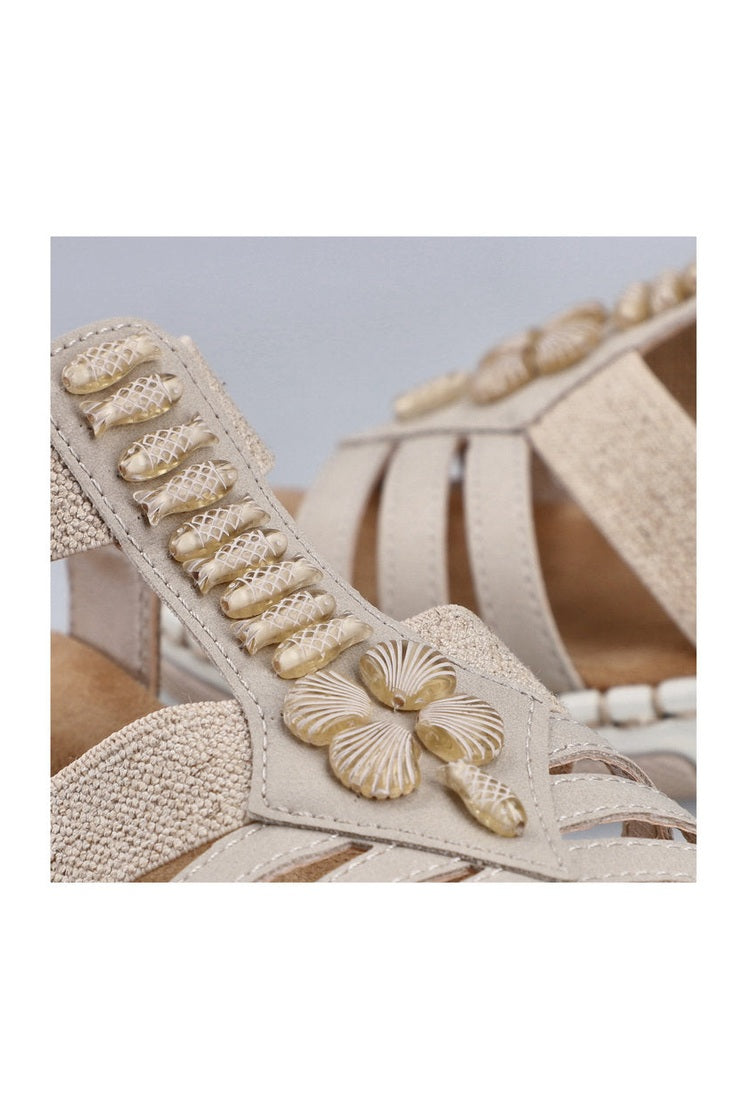 Rieker W Sandaler Beige - 66201-62