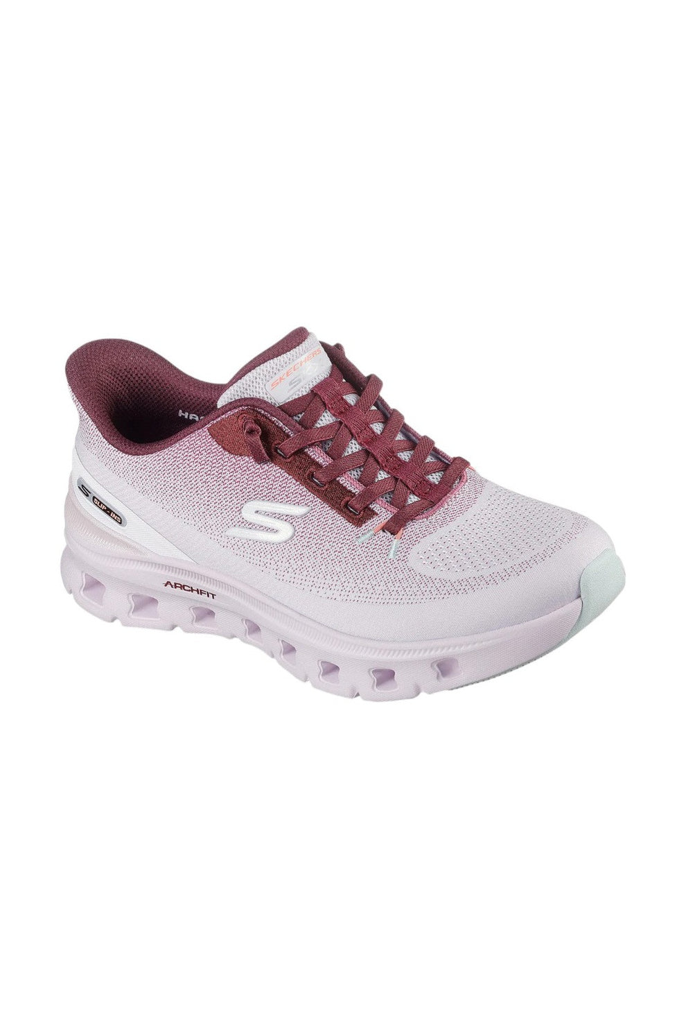 Skechers W Slips In Arch Fit Glide-Step Pro Lavender/Multi