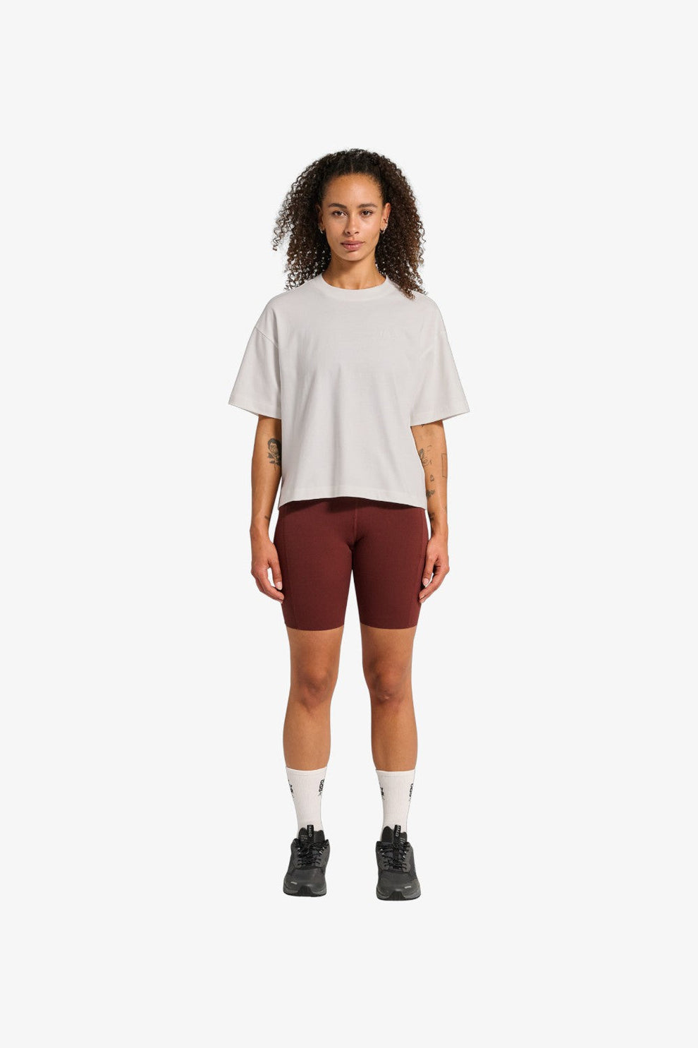 Halo Women Cropped T-shirt Marshmallow