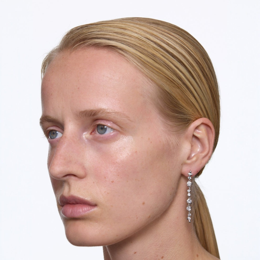 Maria Black Arctic Earring Medium Silver