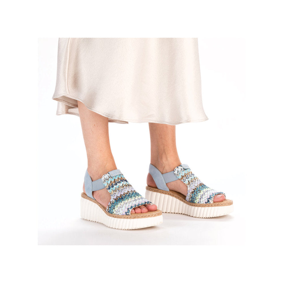 Rieker W Sandaler Multi - 69172-91