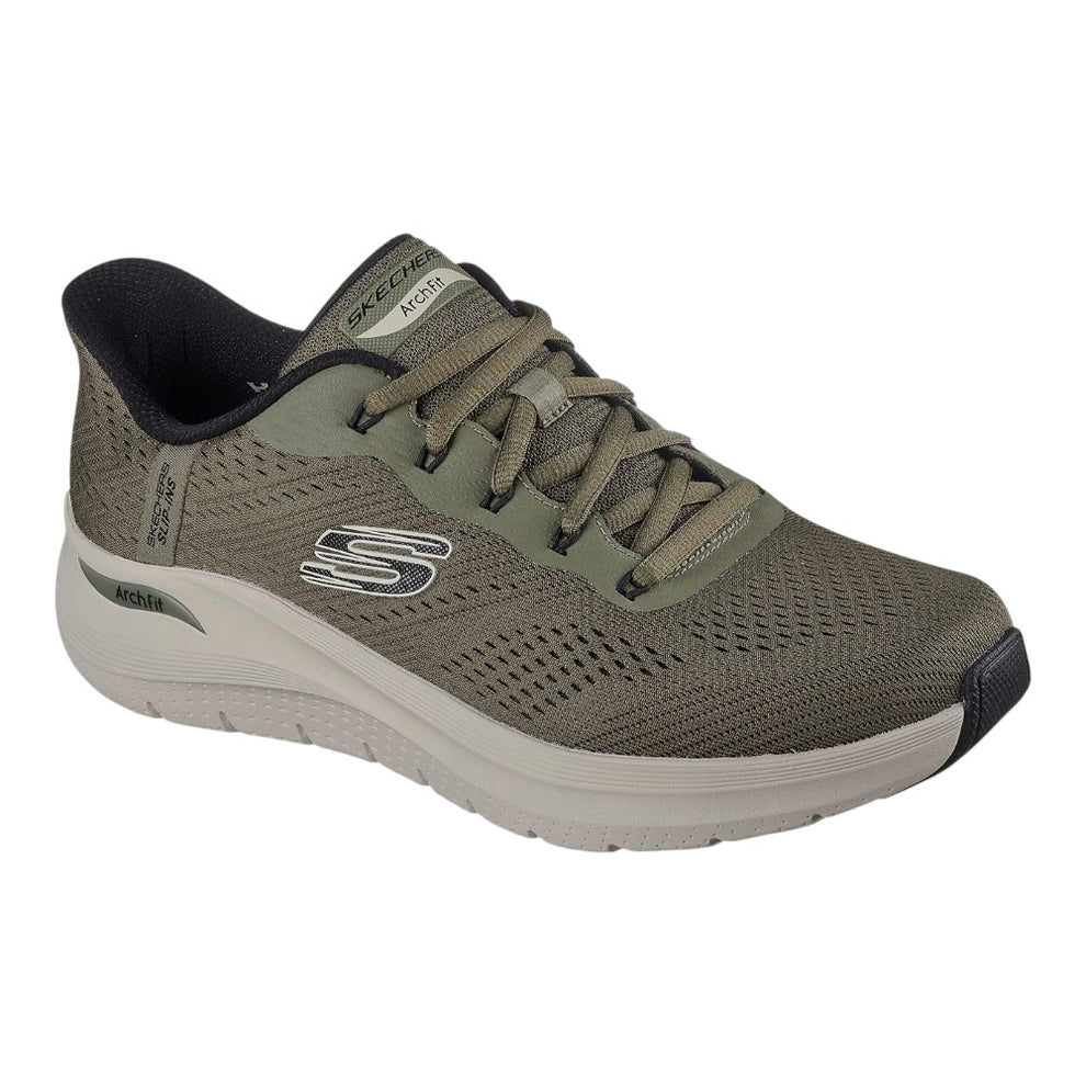 Skechers M Arch Fit 2.0 Sneakers Olive Black